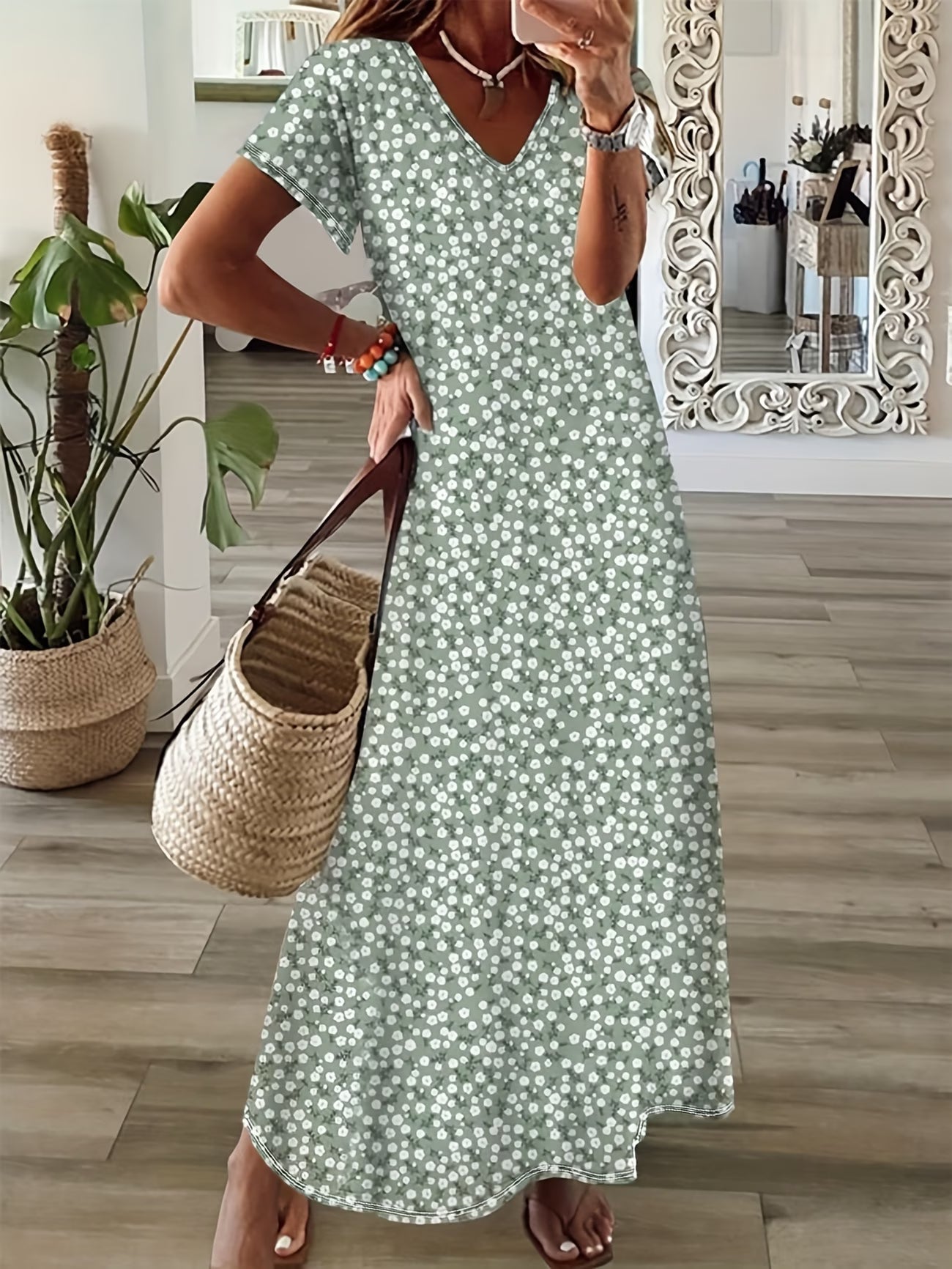 Autumn Small Dress Floral Holiday
