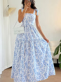 Light Blue Vacation Dress