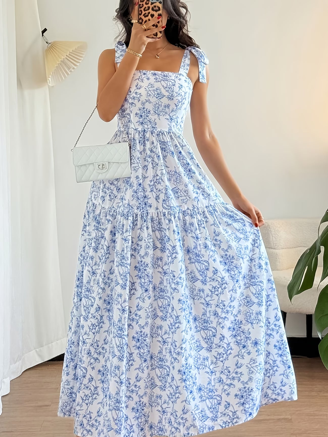 Light Blue Vacation Dress